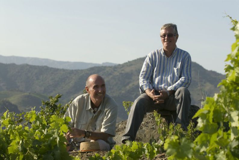 The owners of the winery Vall Llach