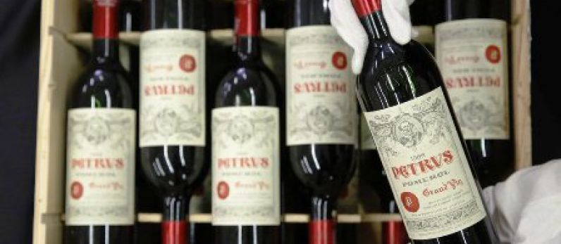 Ronaldo shocked as team mate drinks his £8,000 bottle of Petrus.