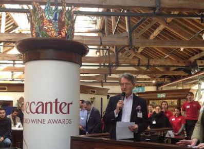 Steven Spurrier Decanter World Wine Awards 2015