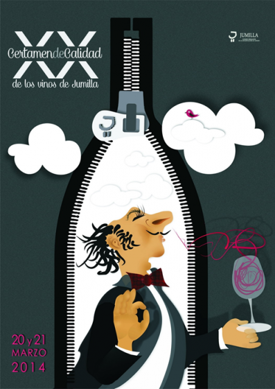 The Jumilla Wine Quality Contest 2014 commemorative poster