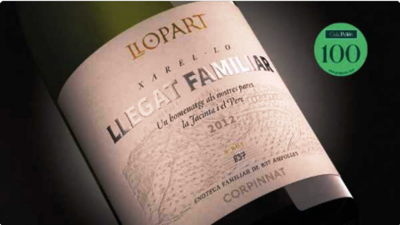 Llopart Llegat Familiar, 100 puntos Pe&ntilde;&iacute;n.