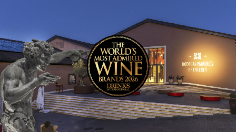 Bodegas Marqu&eacute;s de C&aacute;ceres, entre las 25 marcas de vino m&aacute;s admiradas del mundo, seg&uacute;n Drinks International.