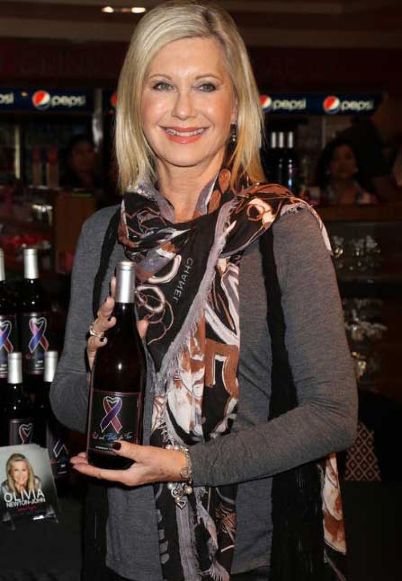 Olivia Newton-John, productora de vinos