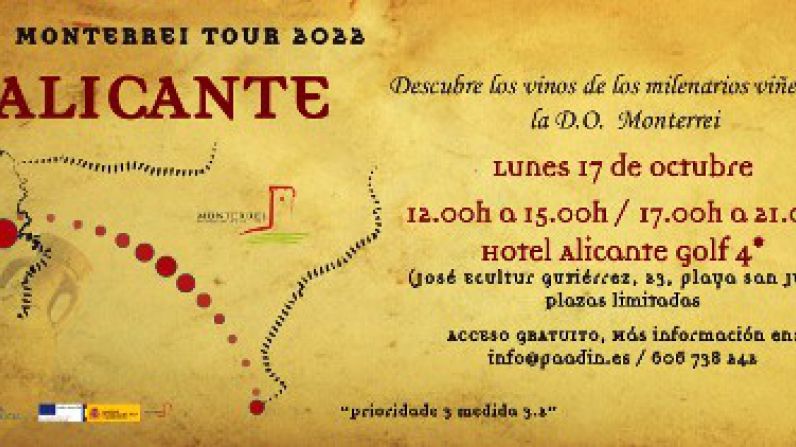 Los vinos de la D.O. Monterrei llegan a ‘Experiencia Verema Alicante’
