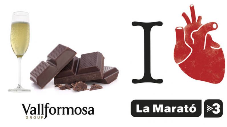 Maridaje de chocolate y cava Vallformosa para La Marató de TV3