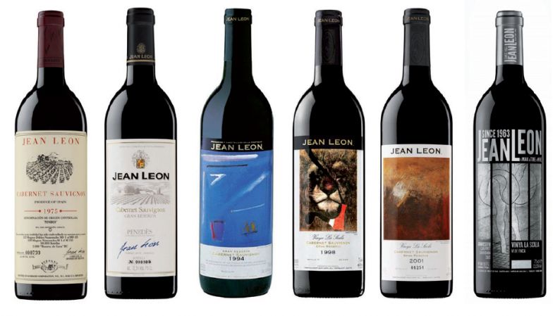 Selección de vinos de la bodega Jean Leon