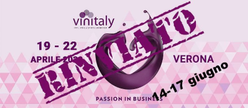 Vinitaly pospuesto hasta Junio