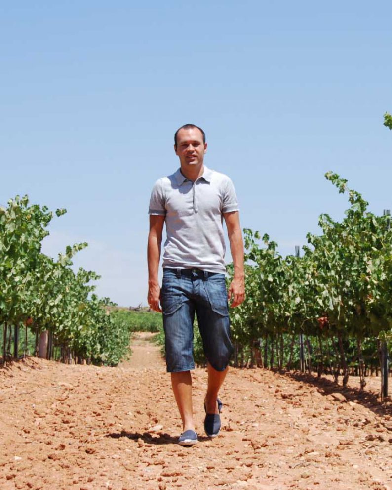 Andres Iniesta, propietario de Bodega Iniesta