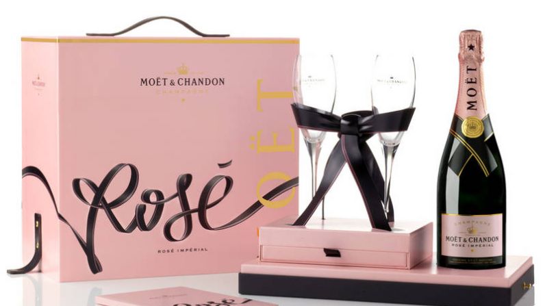 Moët & Chandon presenta la colección de Rosé Impérial TIE-FOR-TWO
