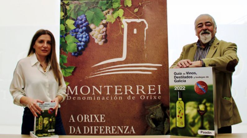 Un total de 91 vinos de la D.O. Monterrei galardonados en la ‘Guía de Vinos, Destilados y Bodegas de Galicia 2022’.