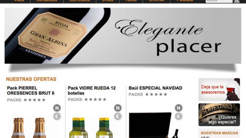 Bodegas Riojanas abre tienda online.