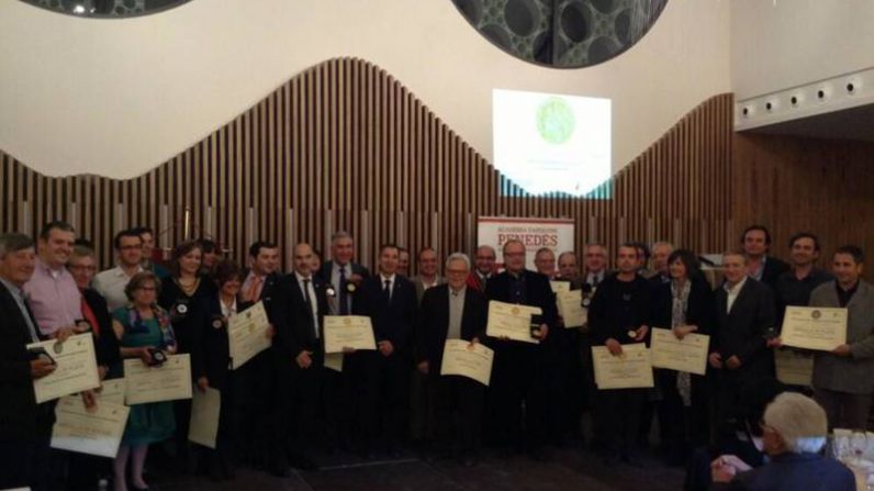 Noche de vinos galardonados en el Penedès