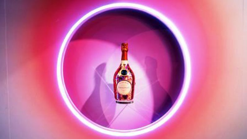 Los campeones brindan con Champagne