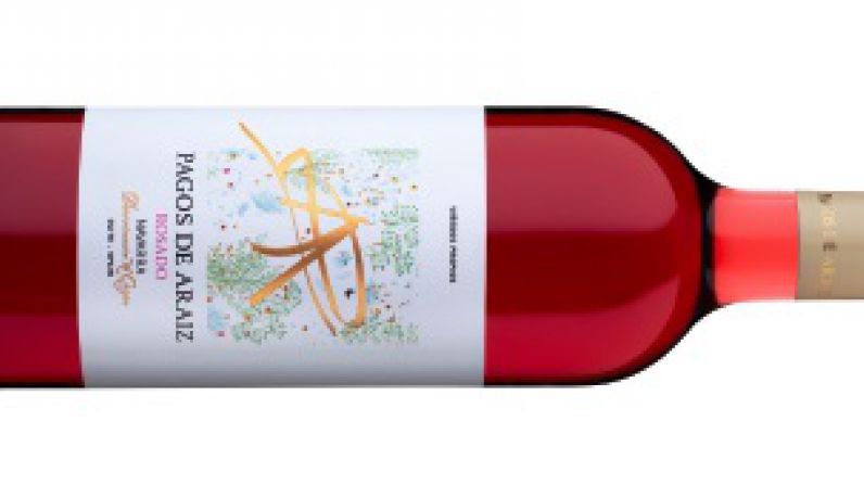 Pagos de Araiz Rosado, el mejor vino rosado de Navarra.