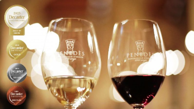 Lluvia de medallas para los vinos DO Penedès en los Decanter World Wine Awards.